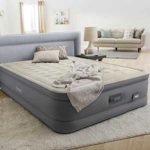 Matelas Gonflable 2 Places Confort Premium – Épaisseurs Différenciées pour un Sommeil Parfait