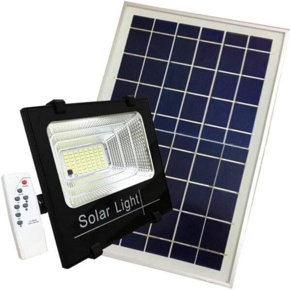 Projecteur solaire 100 W ultra-puissant – éclairage extérieur intelligent & autonome