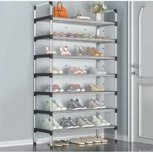 Etagere de chaussure 7 niveau 3 Étagère à Chaussures 7 Niveaux – Grande Capacité, Ultra Stable & Design Premium – Benishop