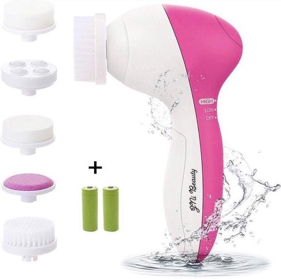 Brosse de visage 4 Brosse de Visage Électrique 3-en-1 – Nettoyage Profond & Éclat Instantané | Benishop