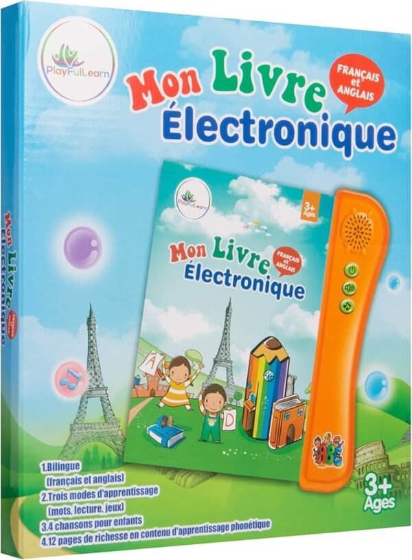 Livre Électronique Éducatif pour Enfants – Apprendre en S’amusant