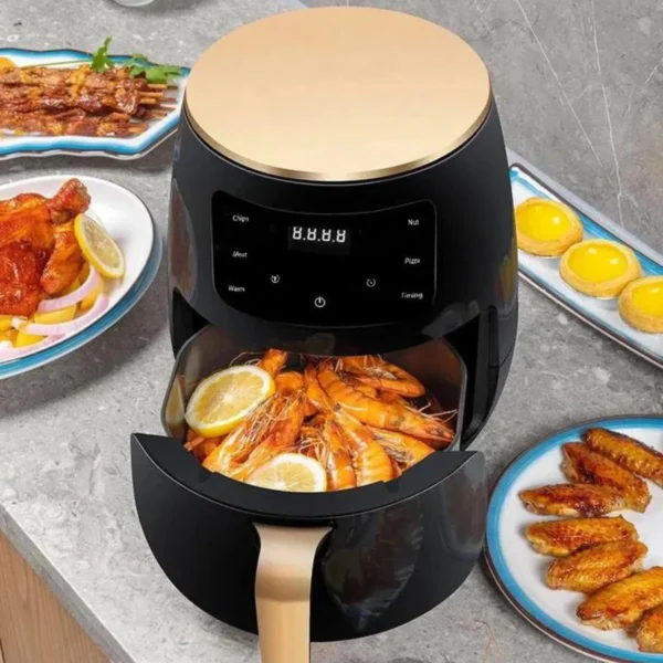 Friteuse Électrique Air Fryer Sans Huile – Cuisson Rapide, Saine et Croustillante