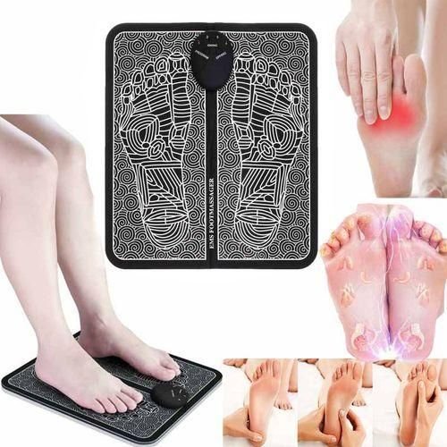 Tapis de Massage Électrique Relaxant – Soulagez Stress, Douleurs et Fatigue à Domicile