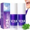 V34 Colour Corrector Toothpaste – Pâte Dentifrice Blancheur Instantanée Effet Violet