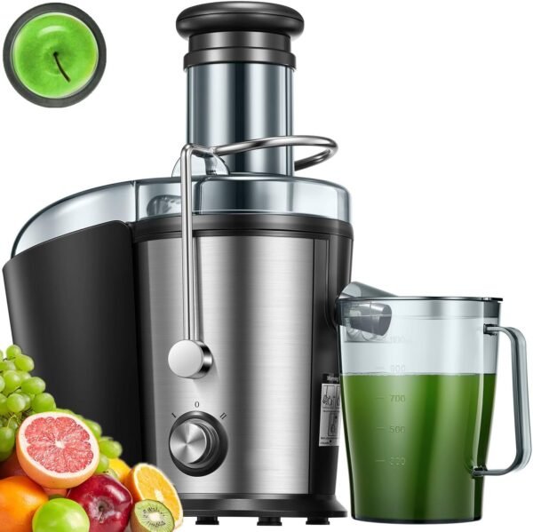 juicer machine dual speed mode Extracteur de Jus Électrique Multifonction – Jus Naturel Frais en Quelques Secondes