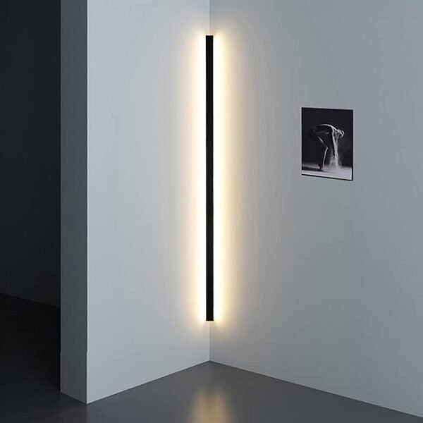 Lampe Lumineuse d’Angle LED Moderne – Éclairage Ambiance Design pour Salon, Chambre et Bureau