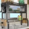 Égouttoir à Vaisselle Multifonction – Range-Vaisselle Pratique, Design Moderne et Gain de Place